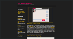 Desktop Screenshot of fuckingcaught.com